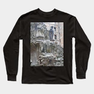 Fountain Detail (3), Linlithgow Palace, Scotland Long Sleeve T-Shirt